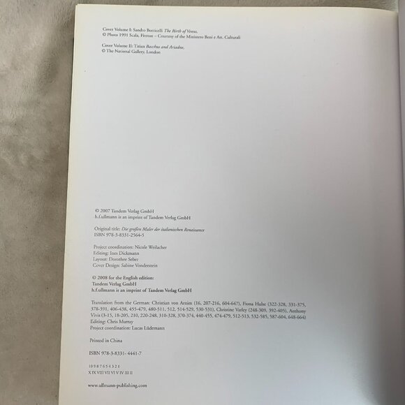 The Great Painters of the Italian Renaissance Volume 1 Hardcover (BIG BOOK) - Picture 14 of 16